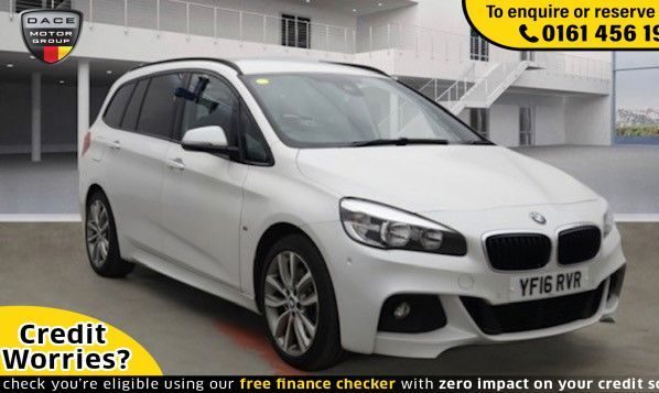 Used 2016 WHITE BMW 2 SERIES Hatchback 2.0 220D XDRIVE M SPORT GRAN TOURER 5d AUTO 188 BHP (reg. 2016-05-31) for sale in Wilmslow