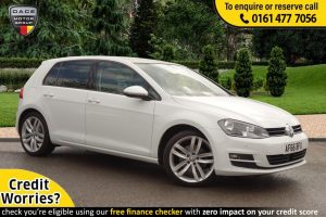 Used 2016 WHITE VOLKSWAGEN GOLF Hatchback 1.4 GT EDITION TSI ACT BMT 5d 148 BHP (reg. 2016-09-01) for sale in Stockport