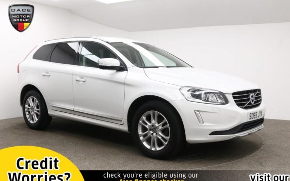 Used 2016 WHITE VOLVO XC60 SUV 2.0 D4 SE LUX NAV 5d 188 BHP (reg. 2016-01-29) for sale in Manchester