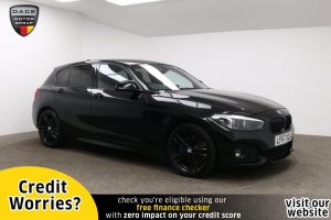 Used 2017 BLACK BMW 1 SERIES Hatchback 1.5 118I M SPORT SHADOW EDITION 5d 134 BHP (reg. 2017-09-08) for sale in Manchester