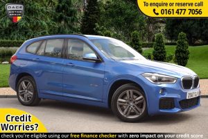 Used 2017 BLUE BMW X1 SUV 2.0 XDRIVE18D M SPORT 5d 148 BHP (reg. 2017-10-31) for sale in Stockport