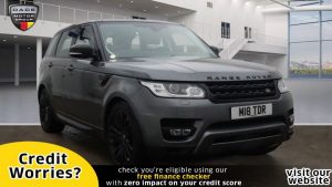 Used 2017 GREY LAND ROVER RANGE ROVER SPORT SUV 3.0 SDV6 HSE DYNAMIC 5d AUTO 306 BHP (reg. 2017-03-30) for sale in Manchester