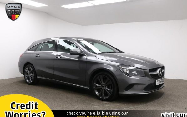 Used 2017 GREY MERCEDES-BENZ CLA Estate 2.1 CLA 220 D SPORT 5d AUTO 174 BHP (reg. 2017-09-06) for sale in Manchester