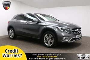 Used 2017 GREY MERCEDES-BENZ GLA-CLASS SUV 1.6 GLA 200 SPORT 5d AUTO 154 BHP (reg. 2017-09-18) for sale in Manchester