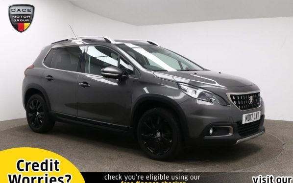 Used 2017 GREY PEUGEOT 2008 Hatchback 1.6 BLUE HDI ALLURE 5d 100 BHP (reg. 2017-06-30) for sale in Manchester