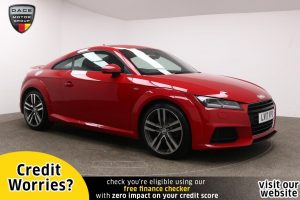 Used 2017 RED AUDI TT Coupe 2.0 TFSI S LINE 2d AUTO 227 BHP (reg. 2017-04-27) for sale in Manchester
