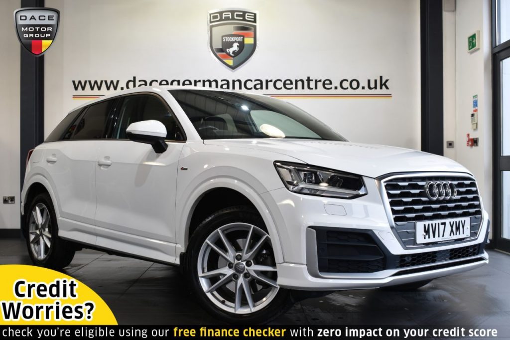 Used 2017 WHITE AUDI Q2 SUV 1.4 TFSI S LINE 5DR 148 BHP (reg. 2017-03-01) for sale in Altrincham