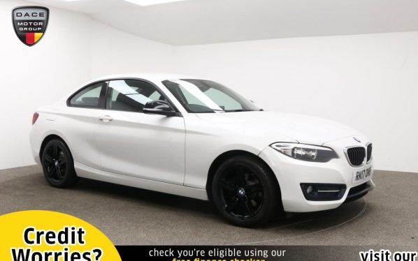 Used 2017 WHITE BMW 2 SERIES Coupe 2.0 220D SPORT 2d AUTO 188 BHP (reg. 2017-04-05) for sale in Manchester