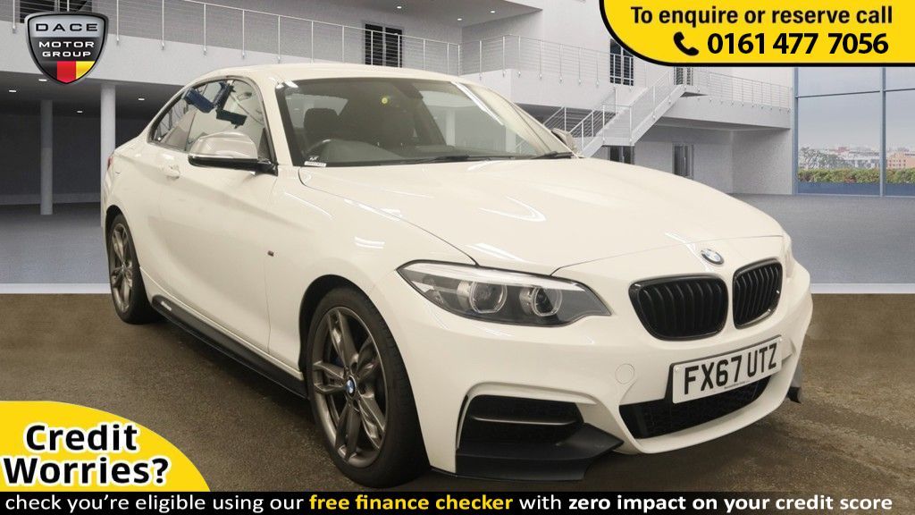 Used 2017 WHITE BMW M2 Coupe 3.0 M240I 2d AUTO 335 BHP (reg. 2017-09-04) for sale in Stockport