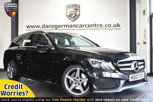 Used 2018 BLACK MERCEDES-BENZ C-CLASS Coupe 2.1 C 220 D AMG LINE 5DR AUTO 170 BHP (reg. 2018-01-26) for sale in Altrincham