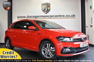 Used 2018 RED VOLKSWAGEN POLO Hatchback 1.0 R-LINE TSI 5DR 114 BHP (reg. 2018-11-21) for sale in Altrincham
