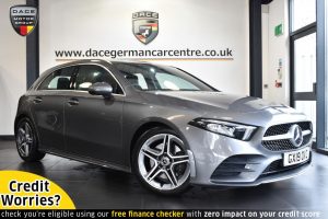 Used 2019 GREY MERCEDES-BENZ A-CLASS Hatchback 2.0 A 220 AMG LINE 5DR AUTO 188 BHP (reg. 2019-03-15) for sale in Altrincham