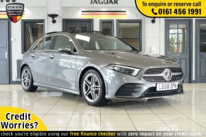Used 2019 GREY MERCEDES-BENZ A-CLASS Hatchback 2.0 A 250 AMG LINE PREMIUM PLUS 5d AUTO 222 BHP (reg. 2019-01-01) for sale in Wilmslow