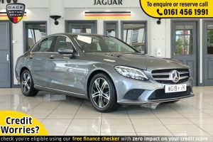 Used 2019 GREY MERCEDES-BENZ C-CLASS Saloon 1.5 C 200 SPORT MHEV 4d AUTO 181 BHP (reg. 2019-03-28) for sale in Wilmslow
