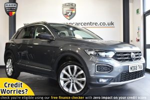 Used 2019 GREY VOLKSWAGEN T-ROC Hatchback 1.6 SEL TDI 5DR 114 BHP (reg. 2019-02-07) for sale in Altrincham