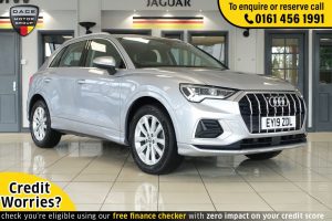 Used 2019 SILVER AUDI Q3 SUV 1.5 TFSI SPORT 5d AUTO 148 BHP (reg. 2019-03-01) for sale in Wilmslow