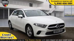 Used 2019 WHITE MERCEDES-BENZ A-CLASS Hatchback 1.3 A 180 SE 5d 135 BHP (reg. 2019-02-10) for sale in Wilmslow