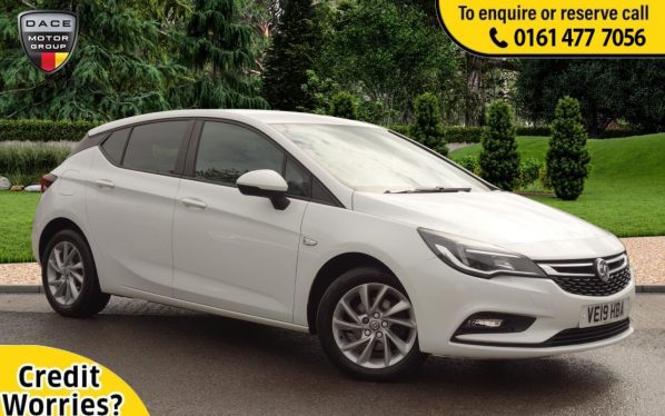 Used 2019 WHITE VAUXHALL ASTRA Hatchback 1.6 DESIGN CDTI ECOTEC S/S 5d 109 BHP (reg. 2019-04-29) for sale in Stockport