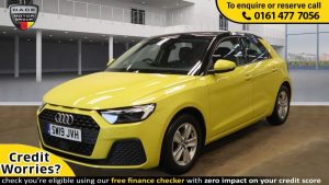 Used 2019 YELLOW AUDI A1 Hatchback 1.0 SPORTBACK TFSI SE 5d 114 BHP (reg. 2019-04-11) for sale in Stockport