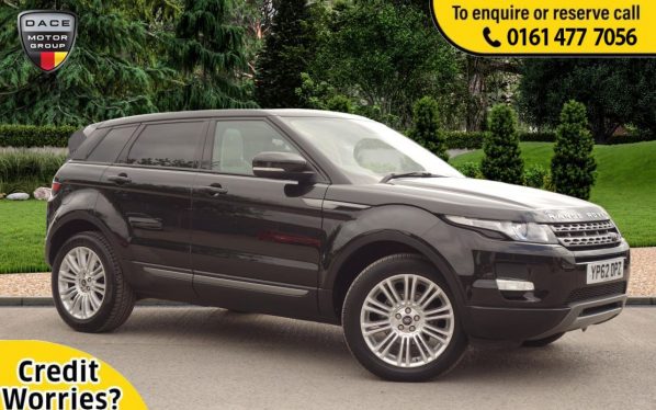 Used 2012 BLACK LAND ROVER RANGE ROVER EVOQUE 4x4 2.2 SD4 PURE TECH 5d 190 BHP (reg. 2012-10-31) for sale in Stockport