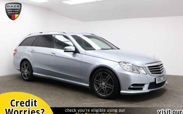 Used 2013 SILVER MERCEDES-BENZ E-CLASS Estate 3.0 E350 CDI BLUEEFFICIENCY S/S SPORT 5d 265 BHP (reg. 2013-01-08) for sale in Manchester