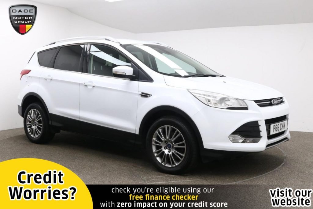 Used 2013 WHITE FORD KUGA Hatchback 2.0 TITANIUM TDCI 2WD 5d 138 BHP (reg. 2013-03-22) for sale in Manchester