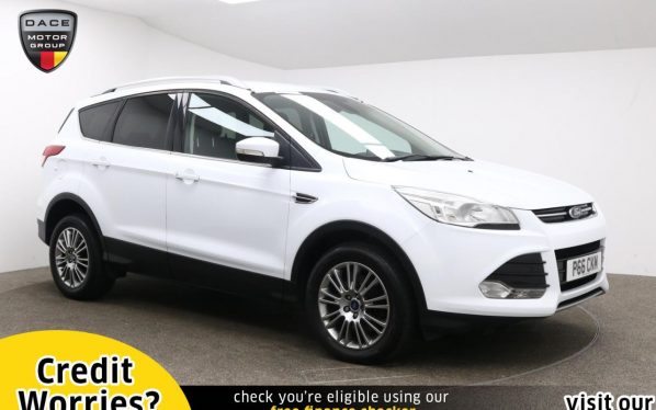 Used 2013 WHITE FORD KUGA Hatchback 2.0 TITANIUM TDCI 2WD 5d 138 BHP (reg. 2013-03-22) for sale in Manchester