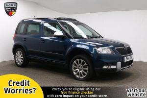 Used 2014 BLUE SKODA YETI OUTDOOR Hatchback 1.2 ELEGANCE TSI 5d 103 BHP (reg. 2014-03-03) for sale in Manchester