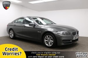 Used 2014 GREY BMW 5 SERIES Saloon 2.0 518D SE 4d AUTO 141 BHP (reg. 2014-06-30) for sale in Manchester