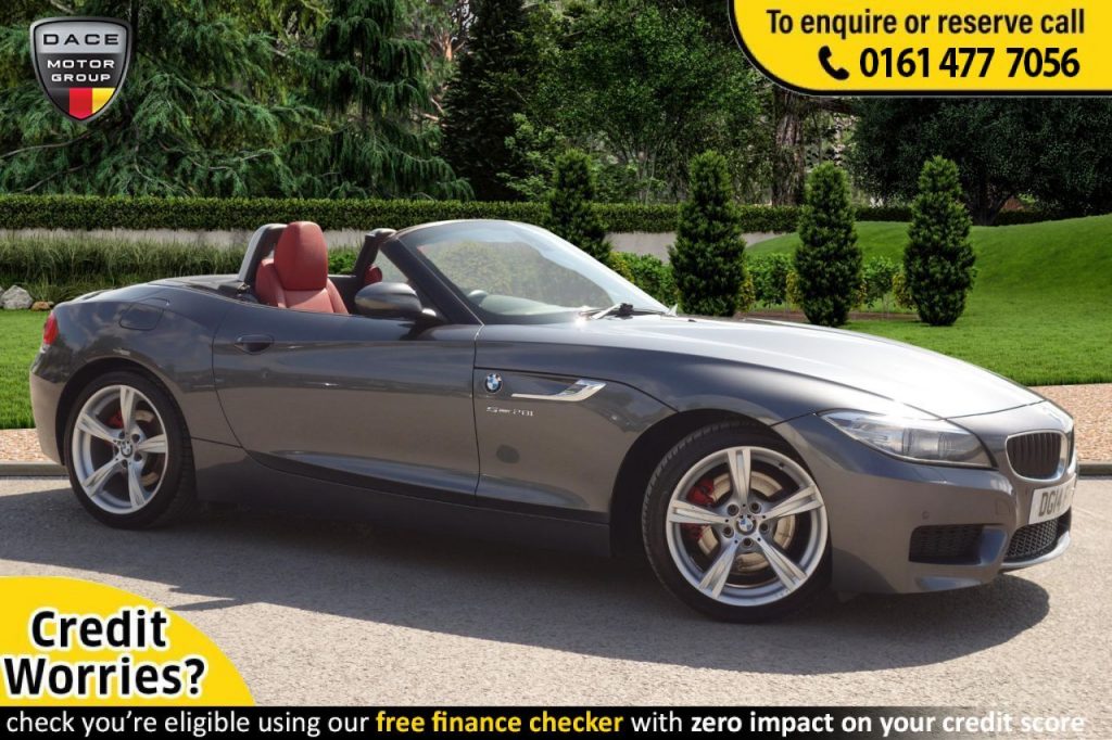 Used 2014 GREY BMW Z4 Convertible 2.0 Z4 SDRIVE28I M SPORT ROADSTER 2d AUTO 242 BHP (reg. 2014-03-01) for sale in Stockport