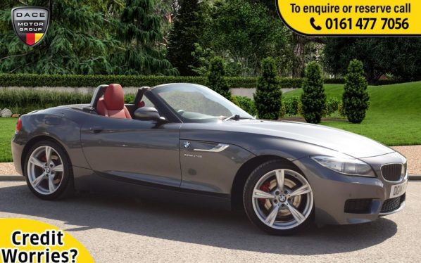 Used 2014 GREY BMW Z4 Convertible 2.0 Z4 SDRIVE28I M SPORT ROADSTER 2d AUTO 242 BHP (reg. 2014-03-01) for sale in Stockport