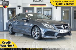 Used 2014 GREY MERCEDES-BENZ E-CLASS Coupe 2.1 E220 BLUETEC AMG LINE 2d 174 BHP (reg. 2014-11-26) for sale in Wilmslow