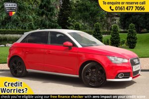 Used 2014 RED AUDI A1 Hatchback 1.4 SPORTBACK TFSI CONTRAST EDITION PLUS 5d 122 BHP (reg. 2014-03-04) for sale in Stockport