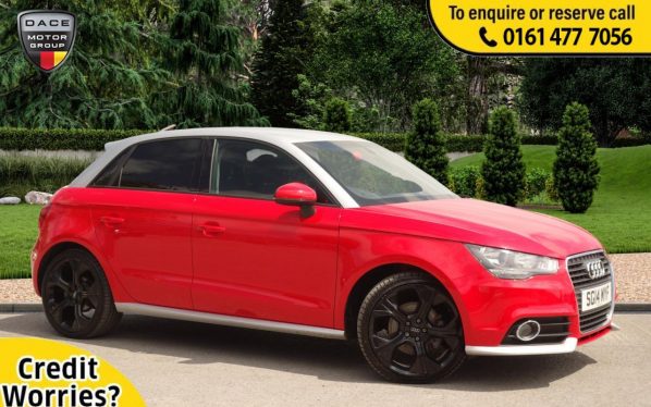 Used 2014 RED AUDI A1 Hatchback 1.4 SPORTBACK TFSI CONTRAST EDITION PLUS 5d 122 BHP (reg. 2014-03-04) for sale in Stockport