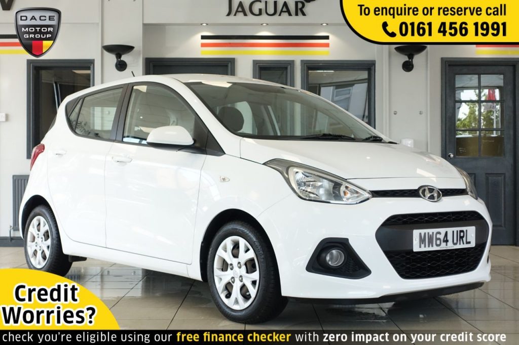 Used 2014 WHITE HYUNDAI I10 Hatchback 1.0 SE 5d 65 BHP (reg. 2014-11-28) for sale in Wilmslow