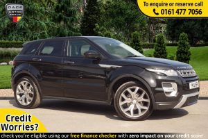 Used 2015 BLACK LAND ROVER RANGE ROVER EVOQUE 4x4 2.2 SD4 AUTOBIOGRAPHY 5d AUTO 190 BHP (reg. 2015-03-25) for sale in Stockport