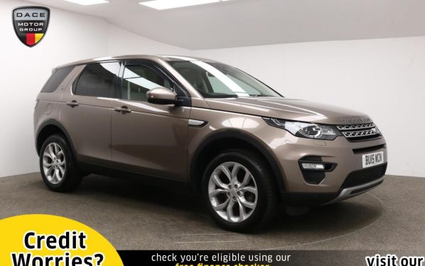 Used 2015 BROWN LAND ROVER DISCOVERY SPORT SUV 2.2 SD4 HSE 5d AUTO 190 BHP (reg. 2015-03-07) for sale in Manchester