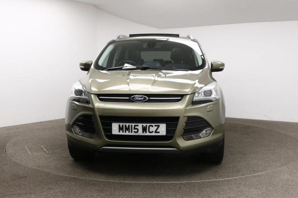 Used 2015 GREEN FORD KUGA Hatchback 1.5 TITANIUM X 5d AUTO 180 BHP (reg. 2015-06-23) for sale in Manchester