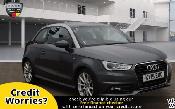 Used 2015 GREY AUDI A1 Hatchback 1.6 TDI S LINE 3d 114 BHP (reg. 2015-03-25) for sale in Manchester