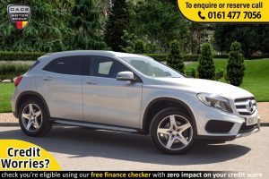 Used 2015 SILVER MERCEDES-BENZ GLA-CLASS Estate 2.1 GLA 220 D 4MATIC AMG LINE 5d AUTO 174 BHP (reg. 2015-12-31) for sale in Stockport