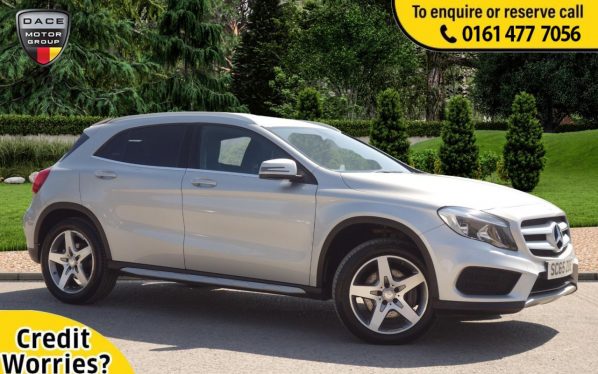 Used 2015 SILVER MERCEDES-BENZ GLA-CLASS Estate 2.1 GLA 220 D 4MATIC AMG LINE 5d AUTO 174 BHP (reg. 2015-12-31) for sale in Stockport