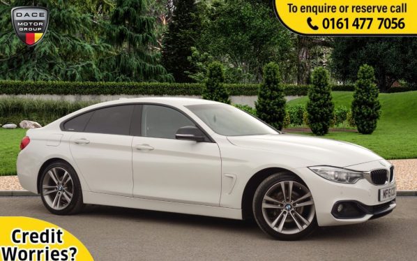 Used 2015 WHITE BMW 4 SERIES Coupe 2.0 420D SPORT GRAN COUPE 4d AUTO 181 BHP (reg. 2015-03-06) for sale in Stockport