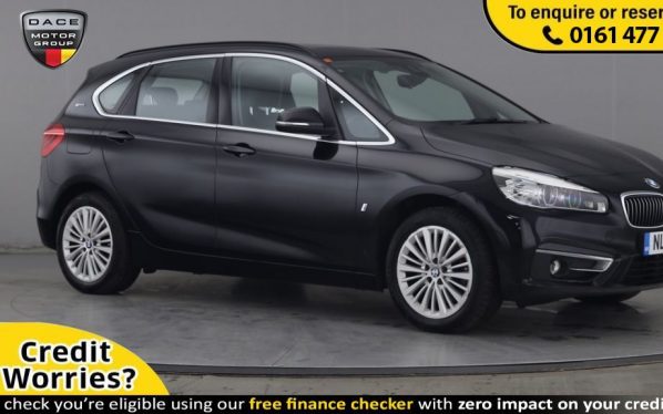 Used 2017 BLACK BMW 2 SERIES ACTIVE TOURER Hatchback 1.5 225XE PHEV LUXURY ACTIVE TOURER 5d AUTO 134 BHP (reg. 2017-05-25) for sale in Stockport