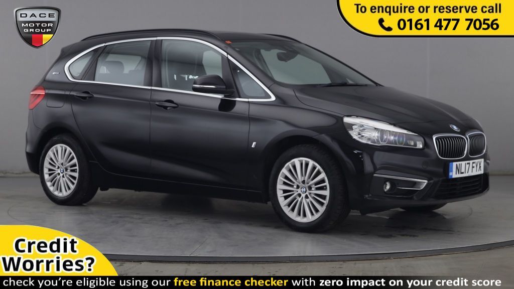 Used 2017 BLACK BMW 2 SERIES ACTIVE TOURER Hatchback 1.5 225XE PHEV LUXURY ACTIVE TOURER 5d AUTO 134 BHP (reg. 2017-05-25) for sale in Stockport