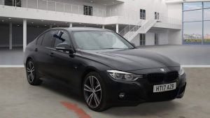Used 2017 BLACK BMW 3 SERIES Saloon 2.0 320D XDRIVE M SPORT 4DR AUTO 188 BHP (reg. 2017-06-28) for sale in Altrincham