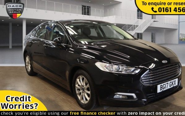 Used 2017 BLACK FORD MONDEO Hatchback 2.0 ZETEC ECONETIC TDCI 5d 148 BHP (reg. 2017-03-28) for sale in Wilmslow