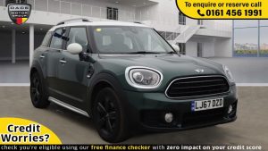 Used 2017 GREEN MINI COUNTRYMAN Hatchback 1.5 COOPER 5d AUTO 134 BHP (reg. 2017-10-17) for sale in Wilmslow