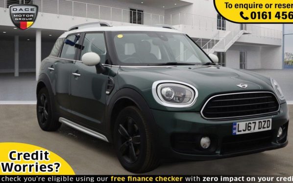 Used 2017 GREEN MINI COUNTRYMAN Hatchback 1.5 COOPER 5d AUTO 134 BHP (reg. 2017-10-17) for sale in Wilmslow