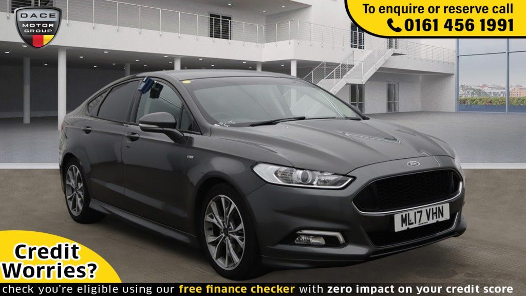Used 2017 GREY FORD MONDEO Hatchback 2.0 ST-LINE TDCI 5d AUTO 177 BHP (reg. 2017-03-31) for sale in Wilmslow
