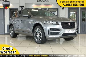 Used 2017 GREY JAGUAR F-PACE 4x4 2.0 R-SPORT AWD 5d 178 BHP (reg. 2017-03-18) for sale in Wilmslow